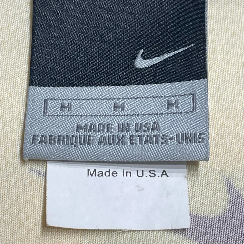 Nike Black and Yellow Cycling Jersey. Race Raglan. Womens M. “Live Strong”. Bike